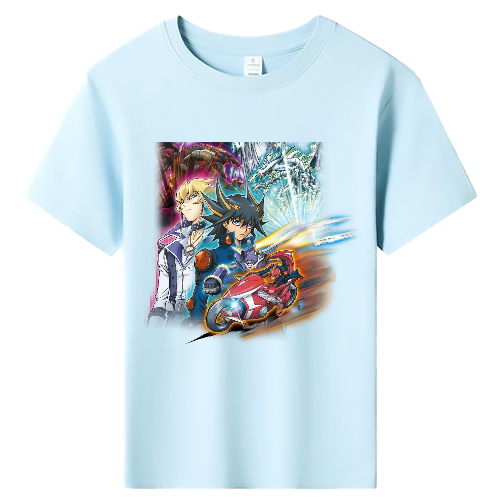 （画像用） 遊☆戯☆王 Yu-Gi-Oh! 綿100％キッズTシャツ（フロントプリント）